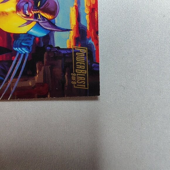 1994 Marvel Masterpieces WOLVERINE Powerblast #PB 9/9 Vintage X-Men Ultra Rare - Picture 5 of 10